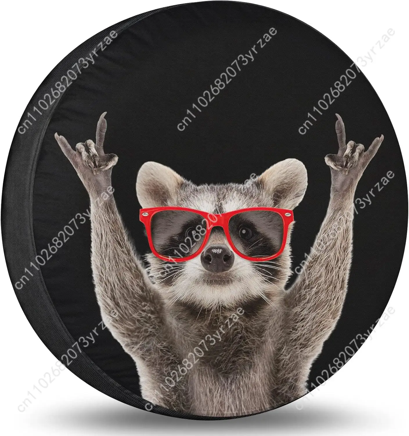 

Raccoon Various Models Spare Car Tire Cover Sand Dust Prevention Protect Wind Rain Tire Cover Sturdy Durable Tire Covers