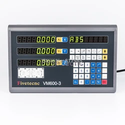 Fivetecnc VM600 DRO 2 Axes 3 Axis Digital Readout Counter Display for Milling Lathe Machine