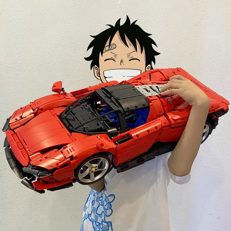 Adatto per Lego Ferrari Daiton SP3 42143, pannello da parete per collezione adulti, modello auto da parete, vetrina decorativa per la casa (senza modello) (tipo B Adatto per Lego Ferrari Daiton SP3 42143, pannello da parete per collezione adulti, modello auto da parete, vetrina decorativa per la casa (senza modello) (tipo B