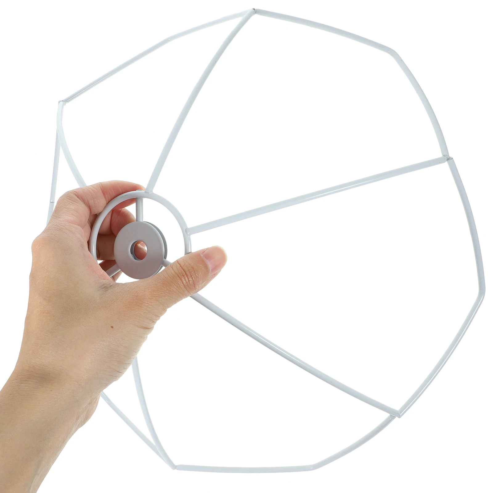 Metal Lamp Shade Frame DIY Lampshade Bracket for Table Desk Lamp Home Office Decor Light Accessories Lampshade Wire Frame DIY