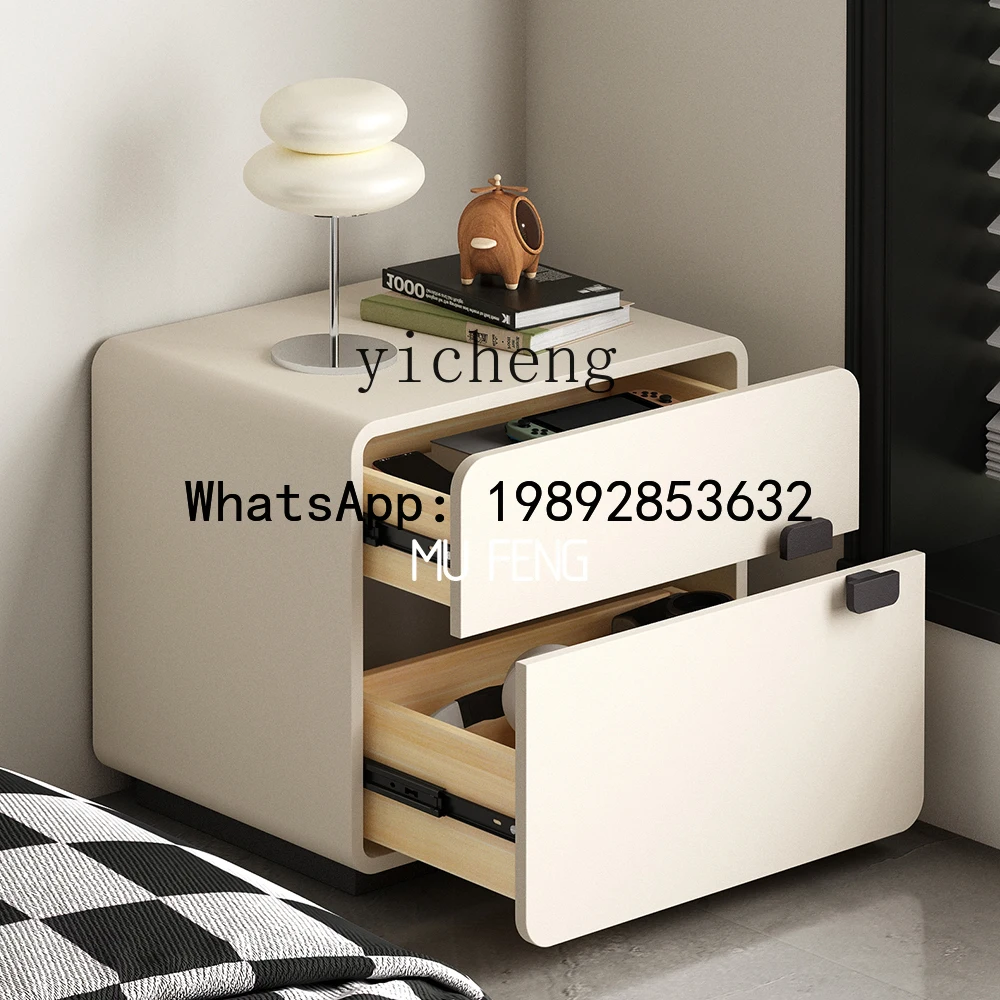 

X6 Bedside Cabinet Solid Wood Bedroom Small Free Installation Chest of Drawers