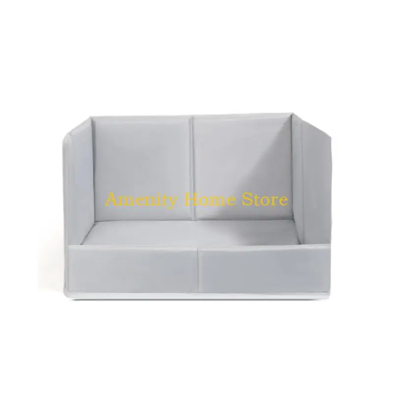 F26C Portable Cats Litters Box Fence Durability Cats Litters Containment Barrier