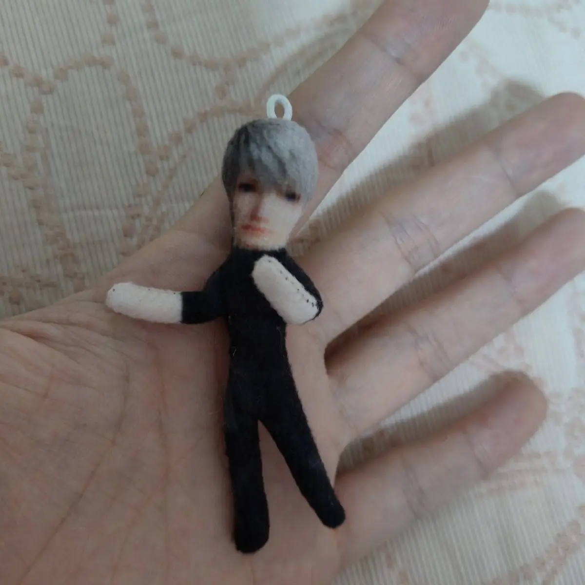 

Love and Deepspace Xavier Heartstring Set Cosplay Plush Doll Finished Keychain Wire Skeleton Poseable Pendant Figure Gifts