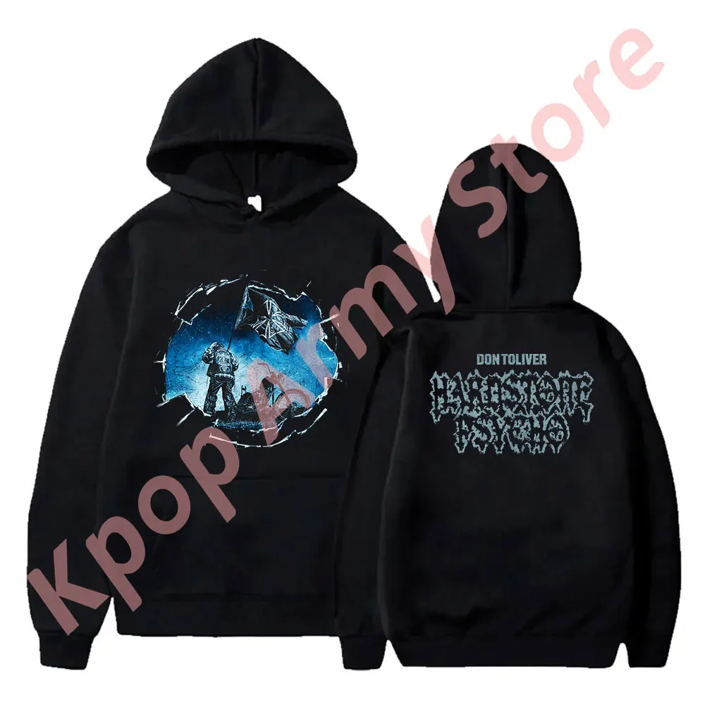 

Don Toliver Tour Merch Hardstone Psycho Cover Hoodies Winter Women Men Fashion Casual Long Sleeve Sweatshirts