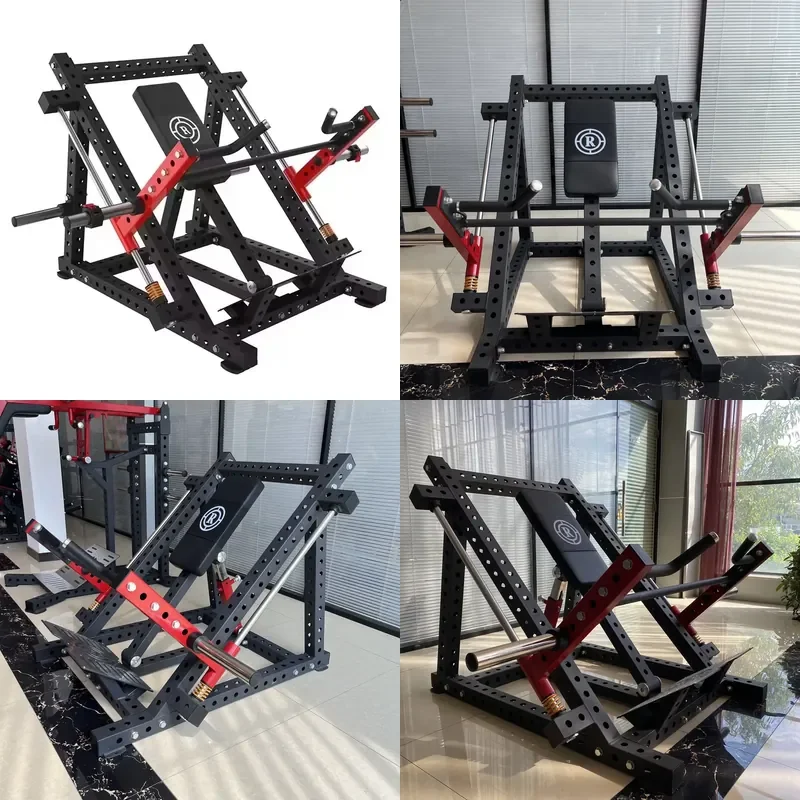 for REYK Professional All-in-One Gym Equipment Double Track Rowing Pull-Back Strength Training Plate Loaded Fitness Equipment