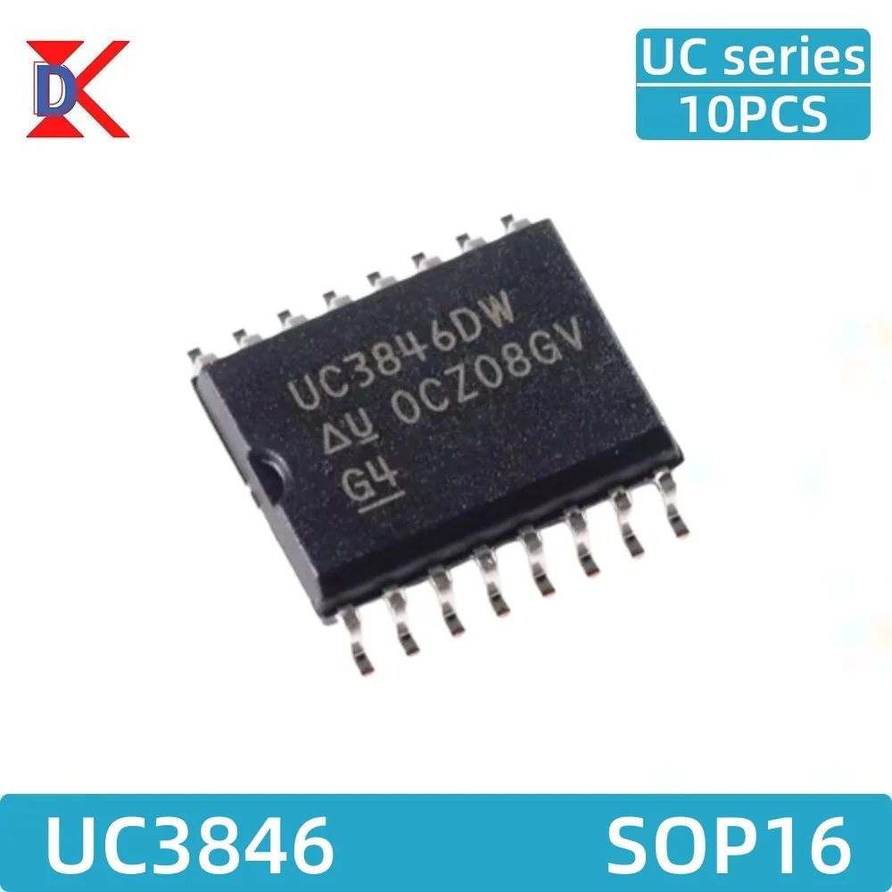 10Pcs UC3842 UC3843 UC3844 UC3845 UC3846 SOP DIP Full New Power IC Chip