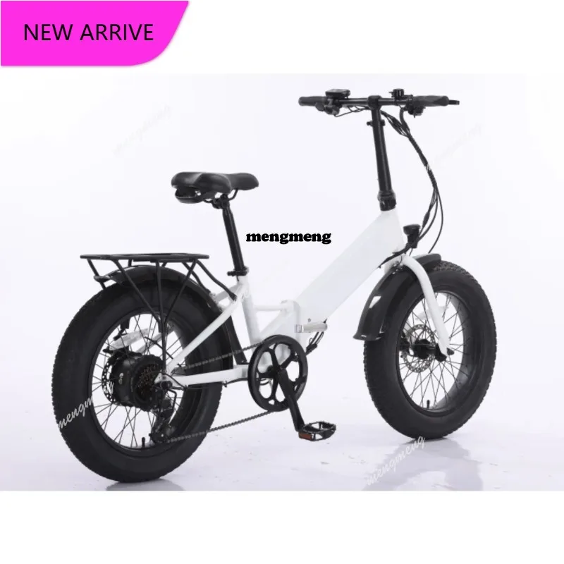 

M138 Lithium powered electric bicycle folding full shock absorber 20 inch 4.0 fat tire