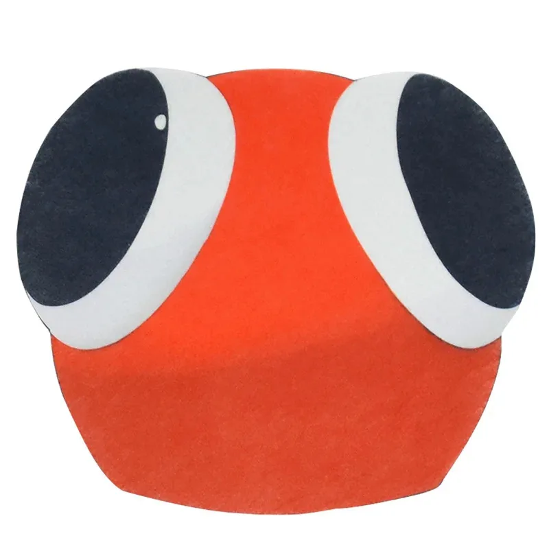 ss13 لعبة قوس قزح أصدقاء الرجل الأحمر تأثيري حلي أنيمي بذلة الممثل القبعات الطفل الزي هالوين كرنفال حفلة ارتداءها S