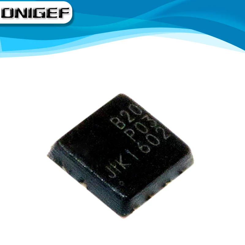 DNIGEF(1piece) 100% NEW EMB20P03V EMB20P03 B20P03 3*3mm MOSFET QFN-8 Chipset