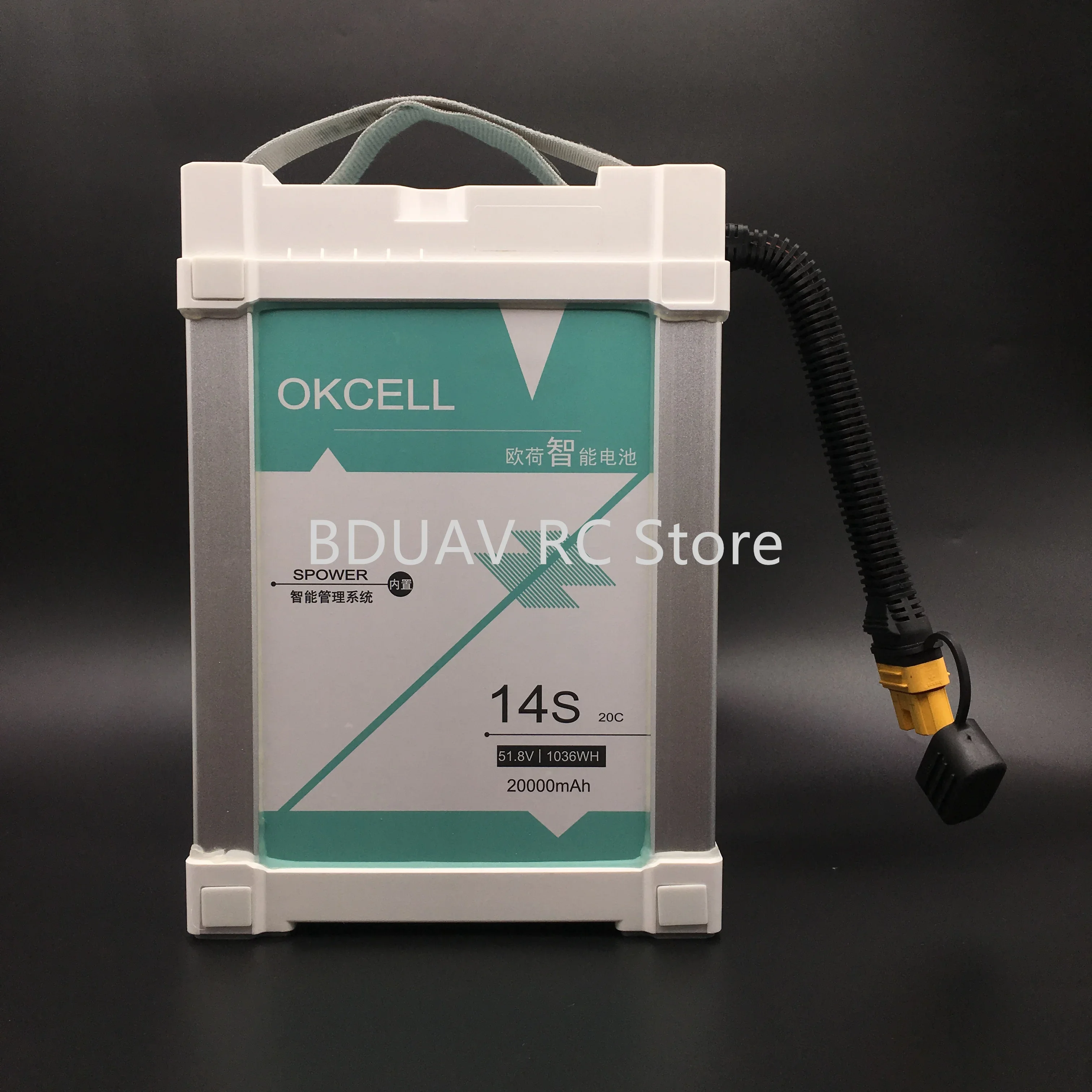 Original OKCELL 20000mah 14S 51.8V 20C Smart Battery For Agriculture Drone