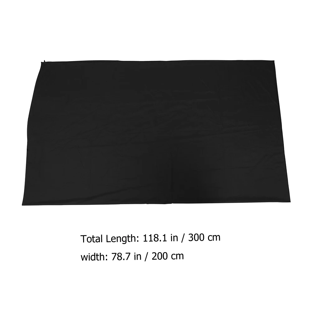 

Black Background Cloth Scene Photography Supplies Decor Layout Pure Backdrop Props