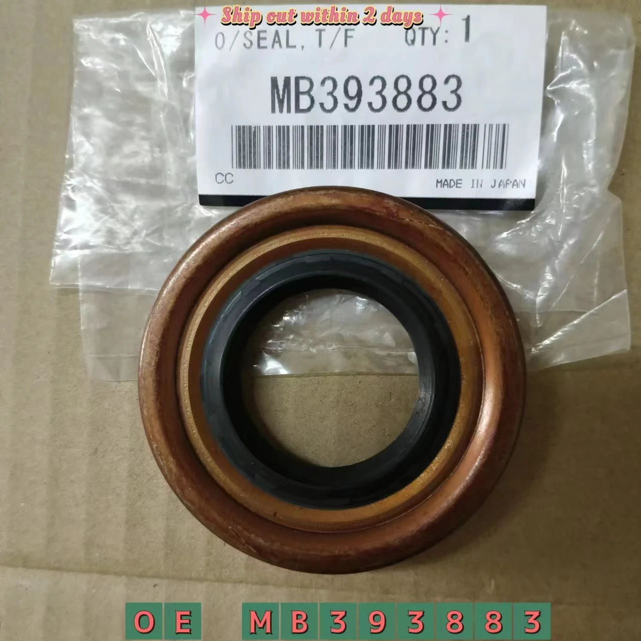 Front differential shaft oil seal For Mitsubishi Pajero V30 V40 V60 V70 V80 V90 SPORT K96 L200 L400 MB393883 BD3298E