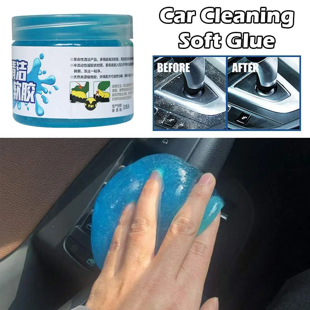 Gel de limpeza de carro, 4 cores, reutilizável, limpador de teclado, ferramenta de limpeza, automóvel, multiuso, poeira, lodo, ar d3b4, remoção de sujeira b5e0