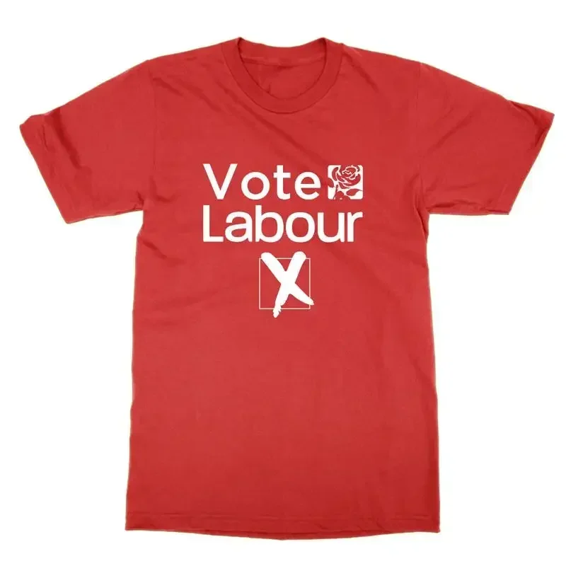 T Shirt Vote Labour Gauche Socialiste Tee Politique Britannique Anti Tory