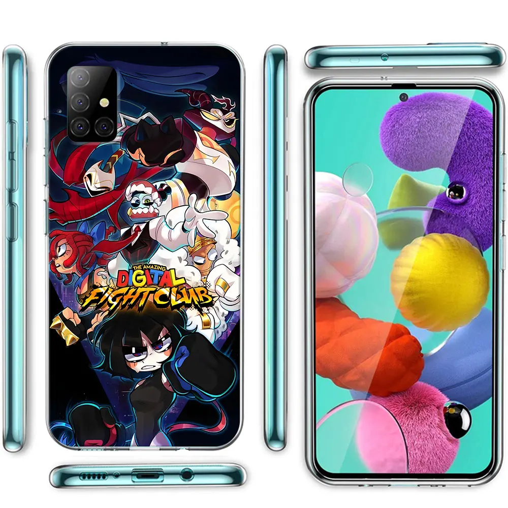 Pomni Amazing Digital Circus Case for Samsung Galaxy A51 A14 A54 A12 A41 A21s A13 A15 A55 A71 A23 A31 A33 Soft TPU Phone Cover