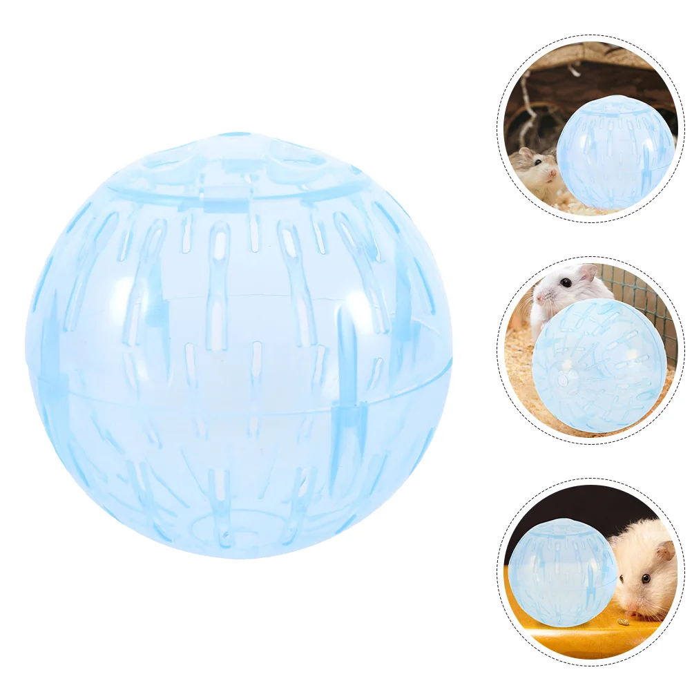 

Hamster Exercise Ball Small Rolling Ball Toy for Small Pets Hamsters Clear Plastic Running Ball Hamster Cage Accessories