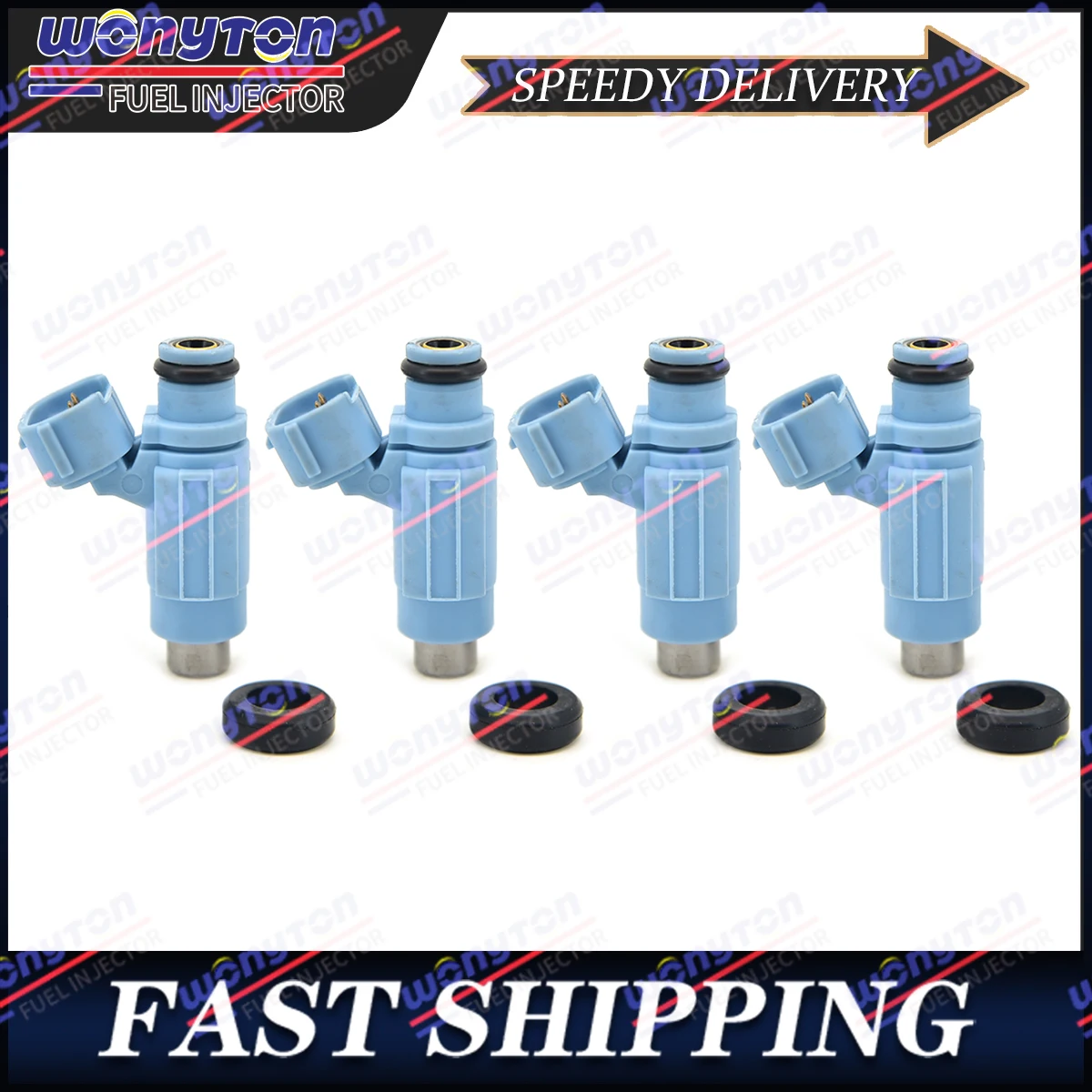 

4Pcs Original factory Fuel Injectors 49033-3709 For Kawasaki Jet Ski Ultra 300X 300LX 2011-2013