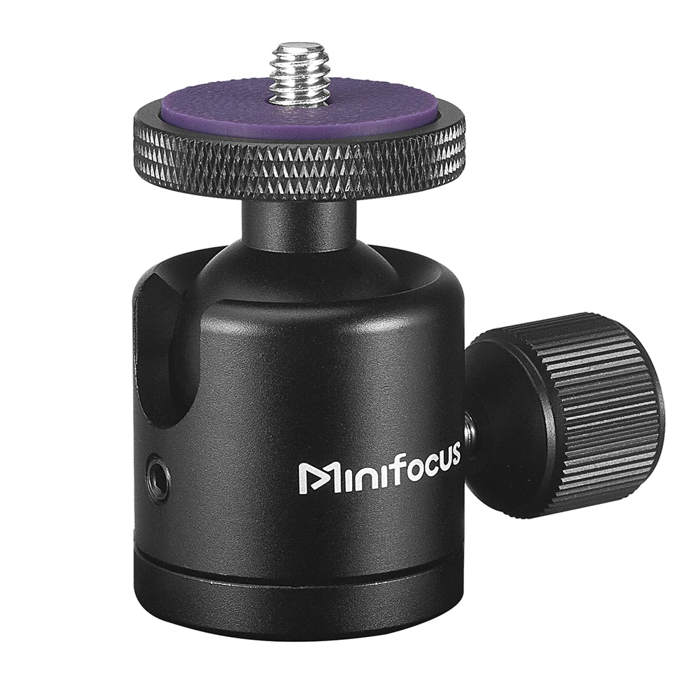 Minifocus Tripod Mini Ball Head with 1/4\