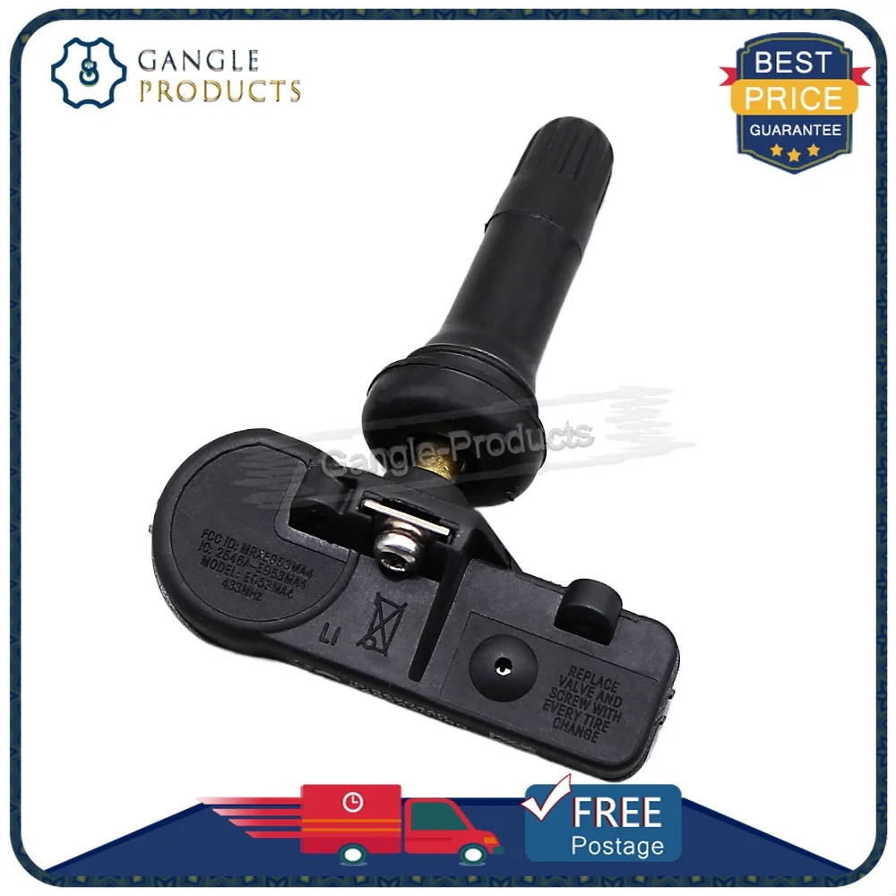 Capteur TPMS pour Cristaux en Berlingo C4 Jumper KIT 9683420380 308 RCZ, Système de Moniteur de Pression, 508 MHz, 1/4 Pièces, 433