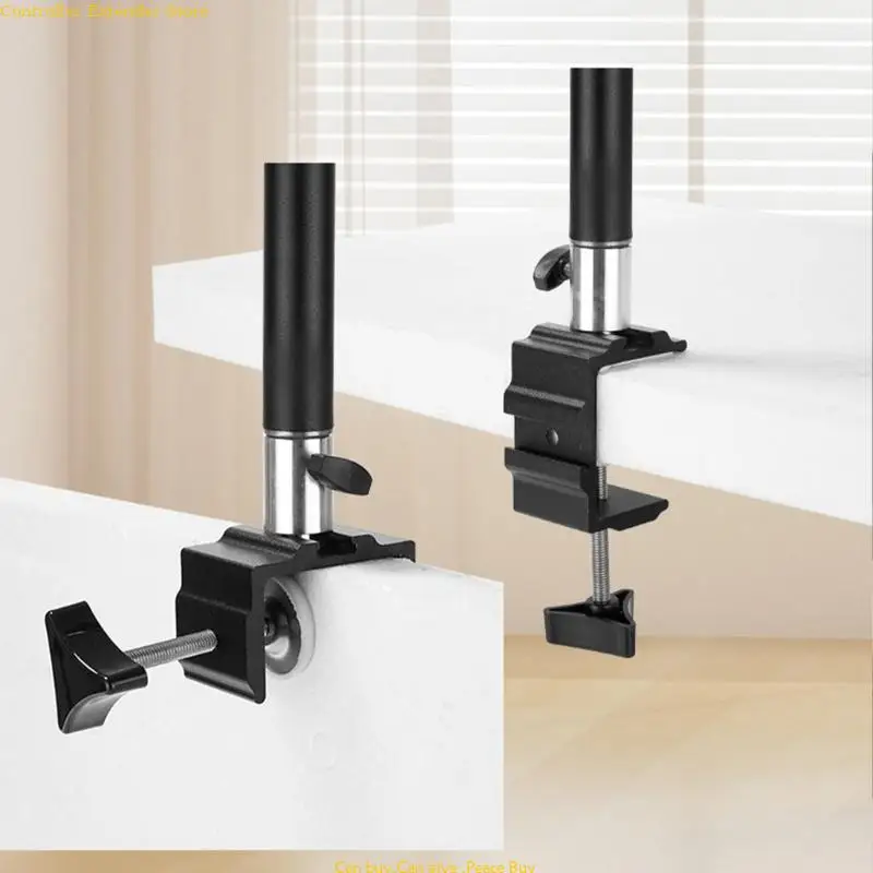 Tablet Phone Overhead Stand Height 360 Degree Adjustable Aluminum Clamp