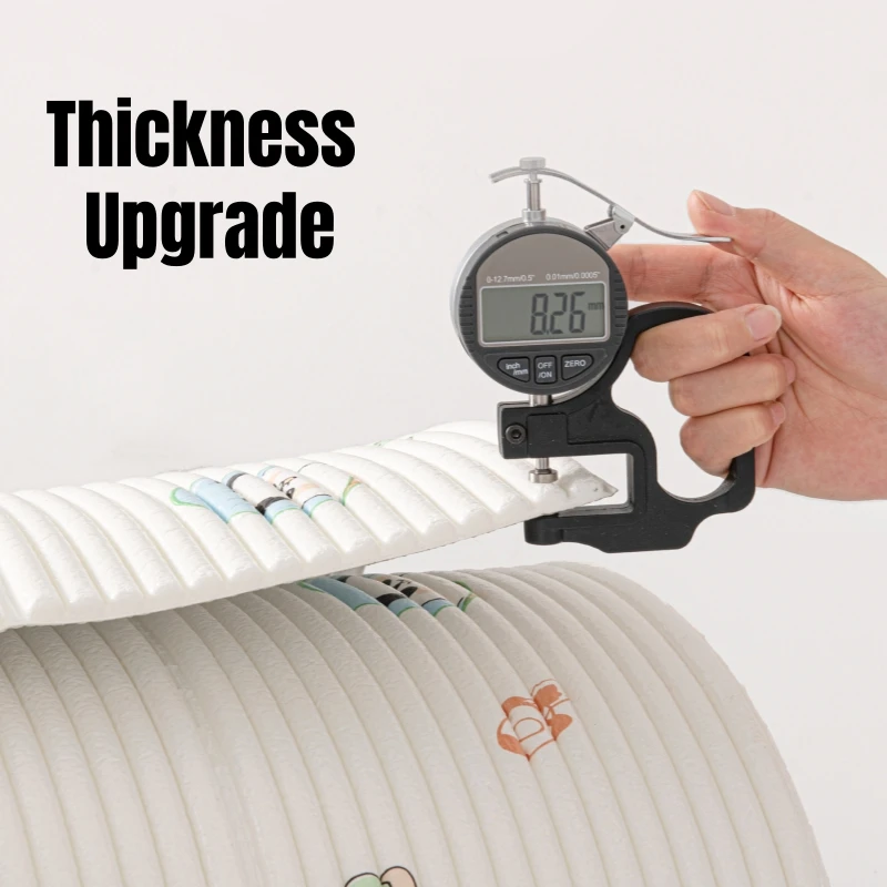 Stiker Dinding Anti Benturan Tebal 8mm Berbahan Busa XPE, Wallpaper Dekorasi Rumah 3D, Stiker Dinding Tahan Air untuk Kamar Tidur Anak