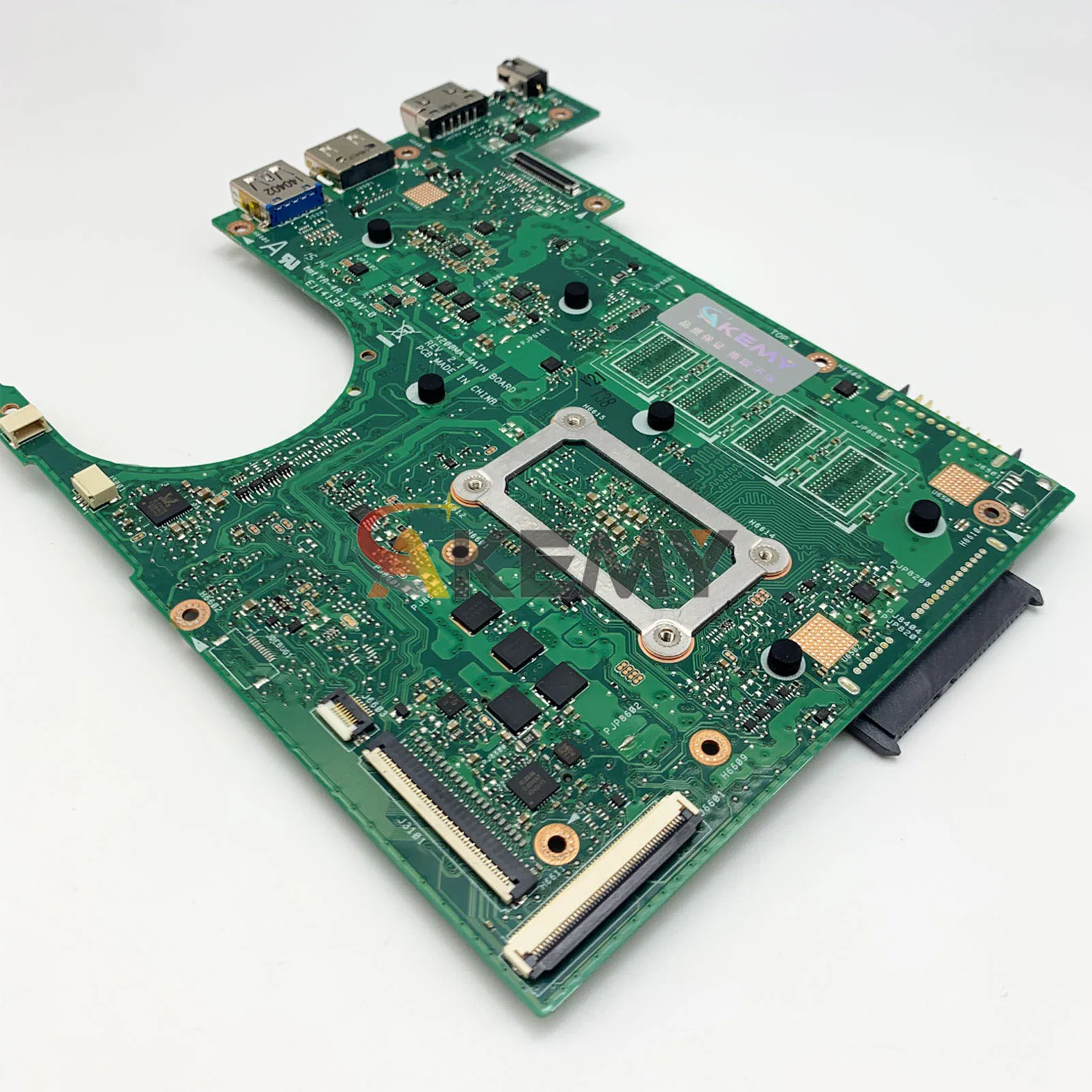 X200ma placa-mãe do portátil para asus vivobook k200ma x200m d200ma f200ma x200ma notebook mainboard com cpu celeron 100% testes ok