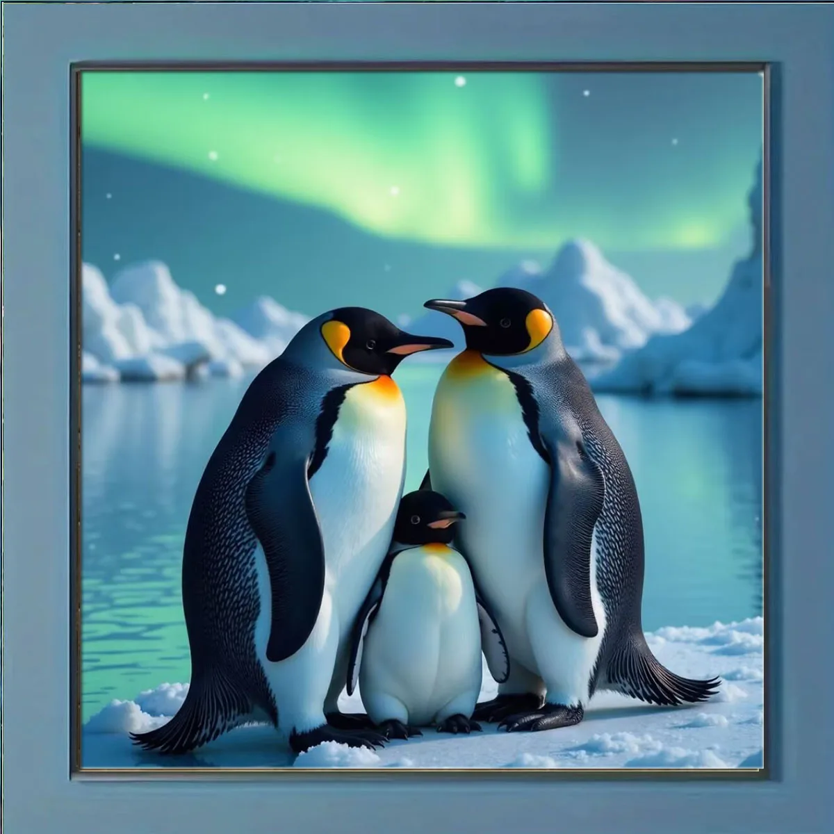 

Серия пингвинов, безрамная 5D алмазная живопись, вышивка розовым крестом, алмазное искусство, украшение на стену ручной работы-сюрприз, подарок для Begi