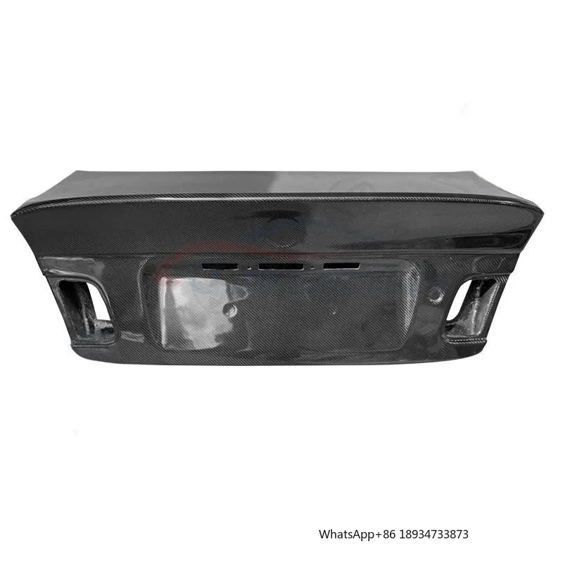 

Для BMW 3 серии E46 двухдверная крышка багажника из углеродного волокна, комплект кузова багажника