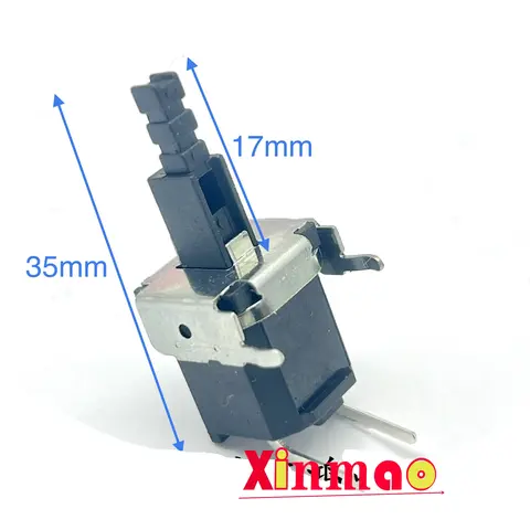 Power Switch Self-Locking Button 2, Bent Foot BOSS Mixing Console Power Switch