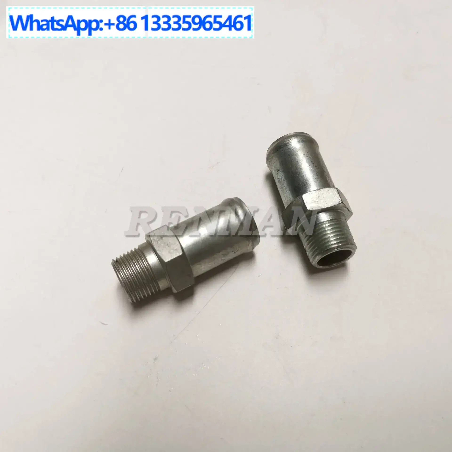 

5Pcs Suitable for Dongfeng Cummins straight hose connector Bulldozer excavator straight connector body 3960514