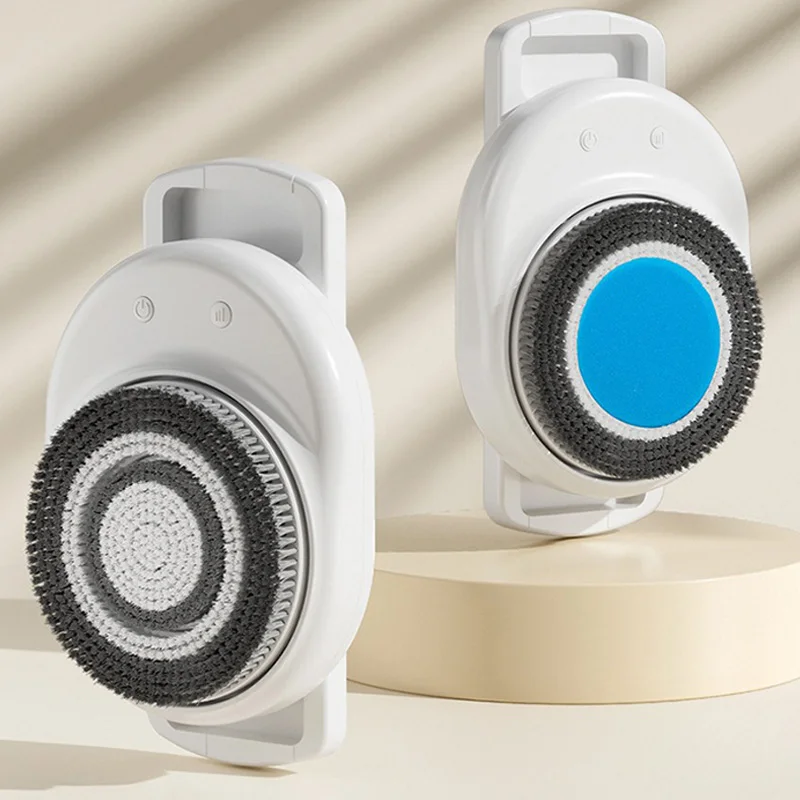 

2026 Movable Shower Scrubbing Brush Electric Body Brush for Back and Shower Scrubber