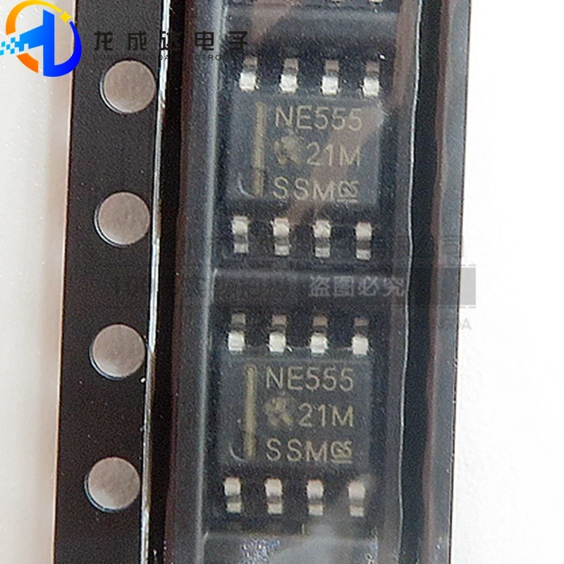 50pcs original new NE555 NE555DR SOP8 clock/programming timer and oscillator IC