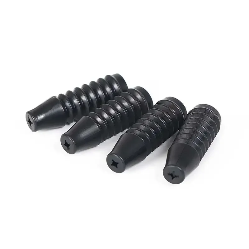 4 pcs Rubber Super Scale Shock Boot Dust Cover for 1/8 RC  Short-Course Truck HONGNOR X3E Kyosho TRX4 46 HOBAO 8SC MT HPI TEAM C