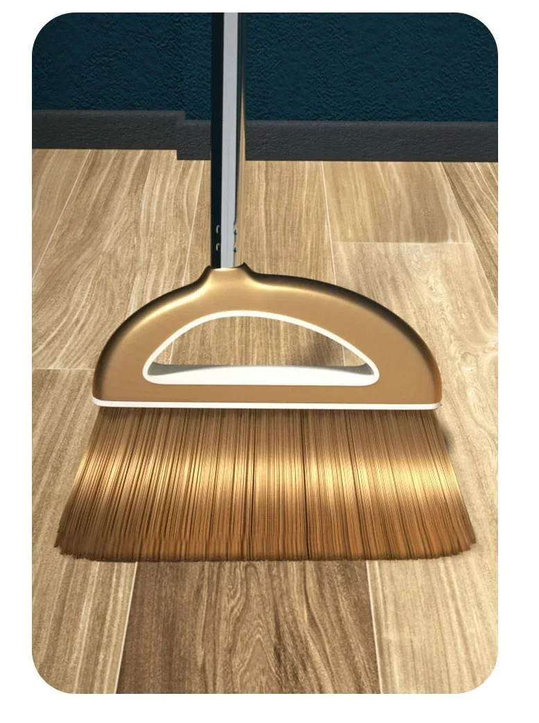 Magic Besen und Kunststoff-Kehrschaufel-Set, Reinigungswerkzeuge, Kehrmaschine, Wischer für Böden, Wohnaccessoires, Kehrstaubbürste, multifunktional – Detail 5