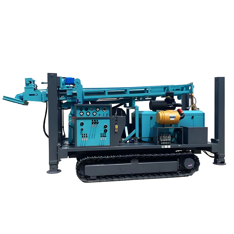 อุปกรณ์เจาะไฮดรอลิก Deep Rock, การเจาะ 800 ม., แรงยก 12T, การออกแบบที่ทนทานสําหรับสภาพแวดล้อมที่รุนแรง