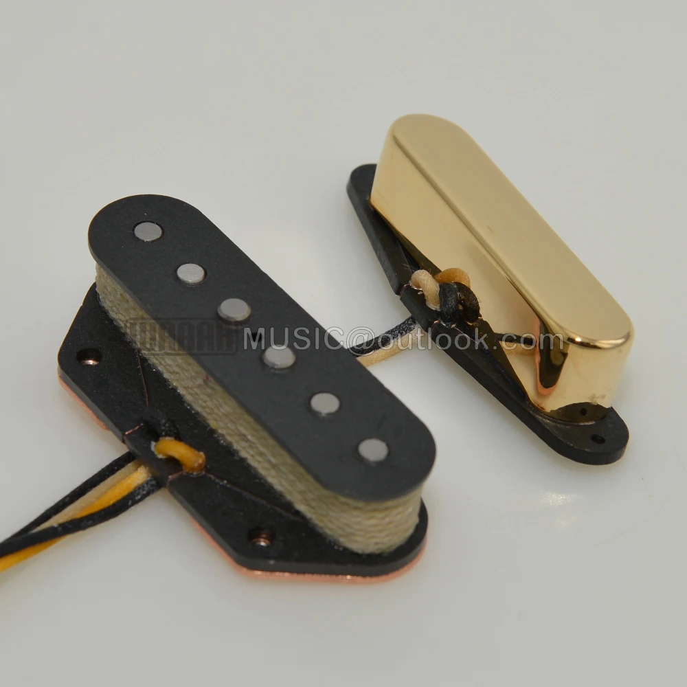 Imagem -04 - Vintage Plus Alnico Magnet Pickup Conjunto para Guitarra Elétrica Telecaster e Tele 1952