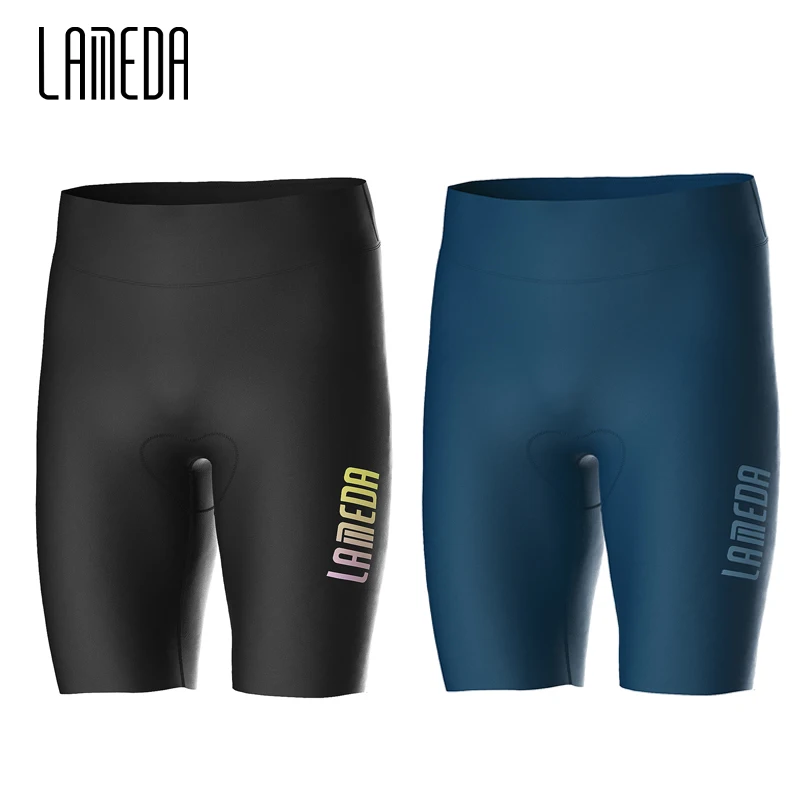 Lameda Cycling Shorts Man Anti-slip Bicycle Pants Breathable Men's Cycling Clothing Quick Drying Cycling Bib Shorts