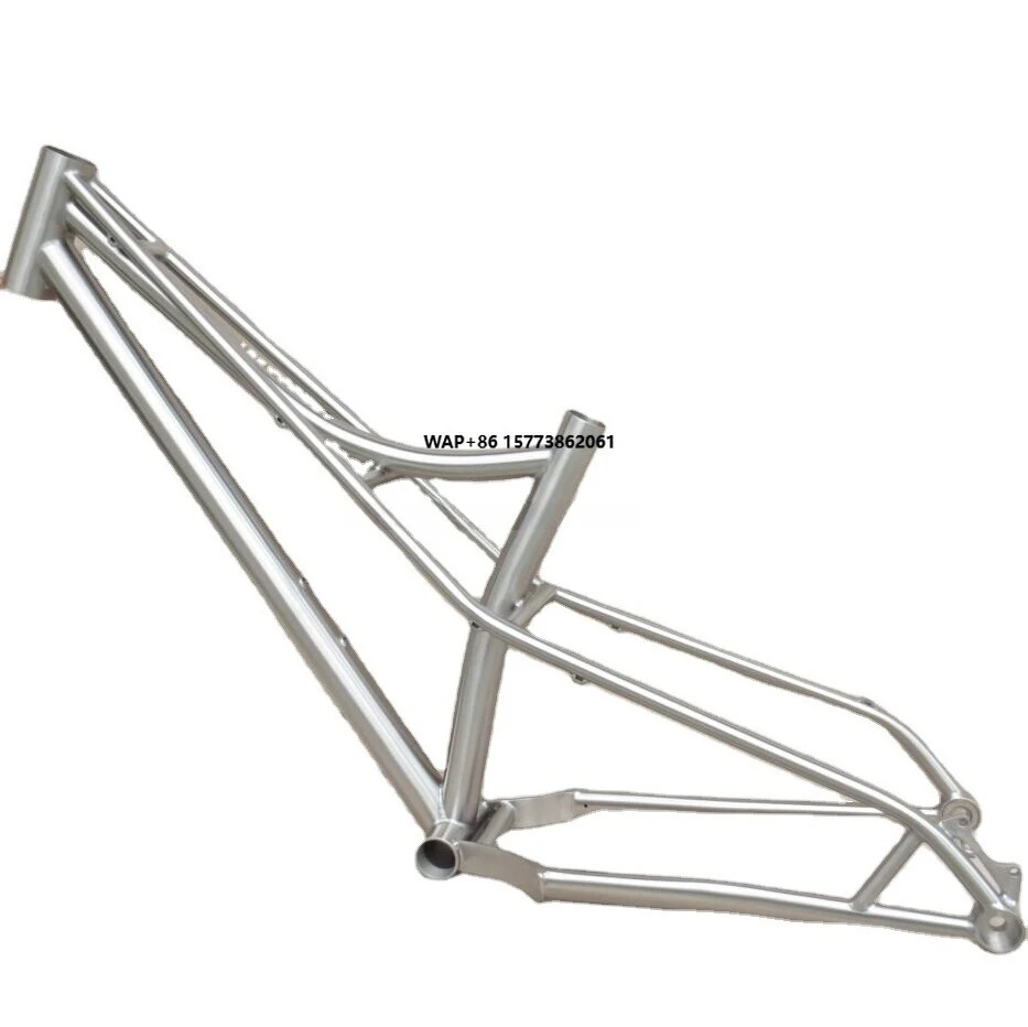 

Рама велосипеда Haofutan Fat R12X197 и F15X135 из материала из титанового сплава, с шинами 26erx4,8 дюйма и сквозной осью