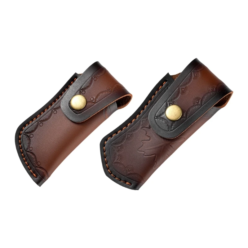 Waist Carry Tool Sheath with Closure for Outdoor Work Use
