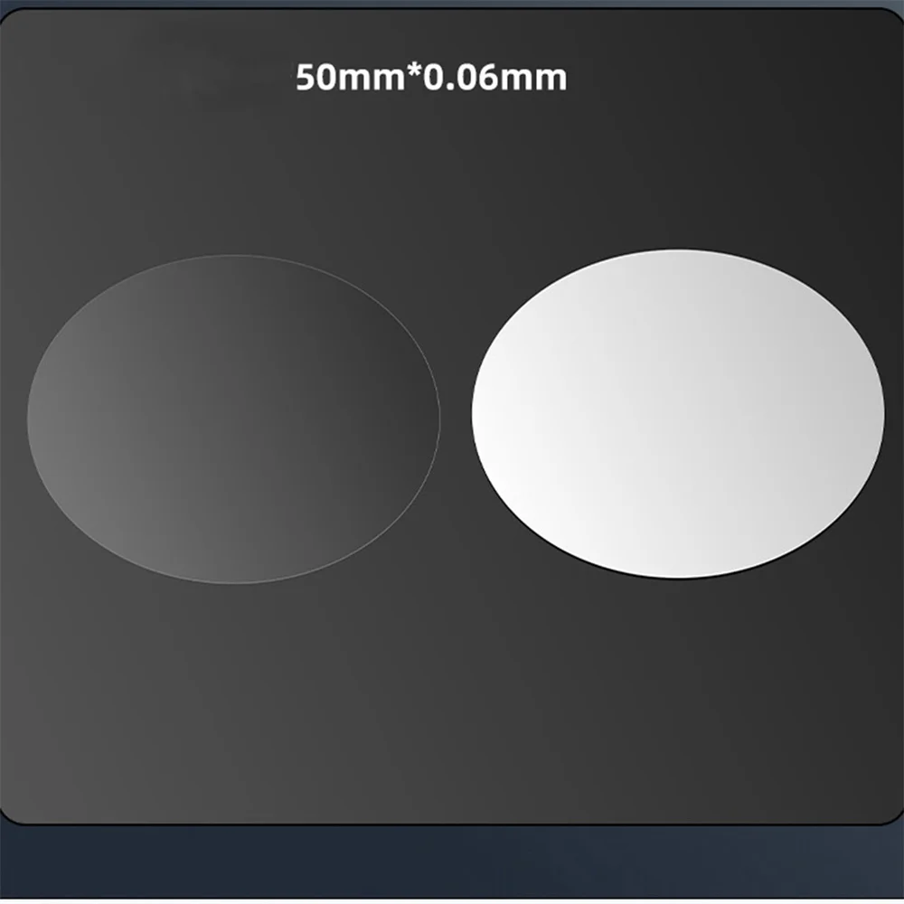 50Pcs Watch Dial Protective Films Watch Opening Cover Maintenance PVC Films for Watch Repair Accessories For Watchmaker Tools