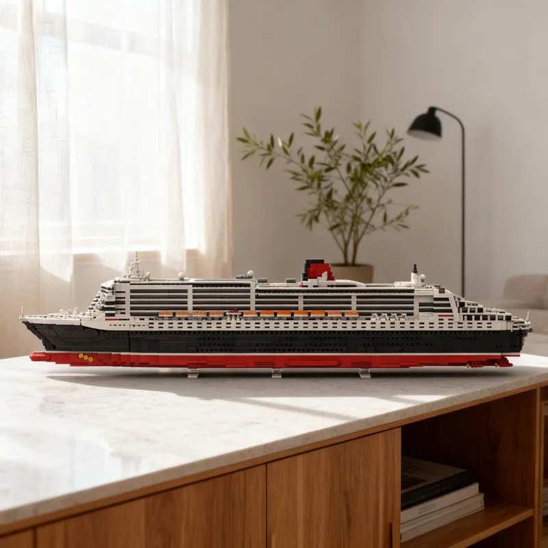 3947 parça MOC RMS Queen Mary  - Queen Art Craft incelemesi ve fiyatı