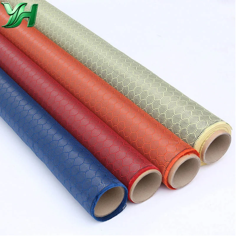 3K 240gsm Carbon Fiber Fabric Football / Hexagon Woven Cloth for Automotive, Sports, DIY Decor