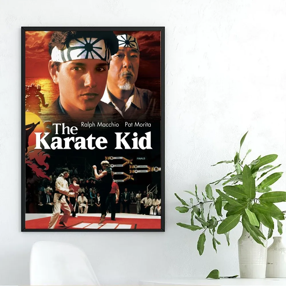 The Karate Kid Poster Kraft Club Bar Paper Vintage Poster Wall Art Painting Bedroom Study Stickers Home Wall Art Decor Gift