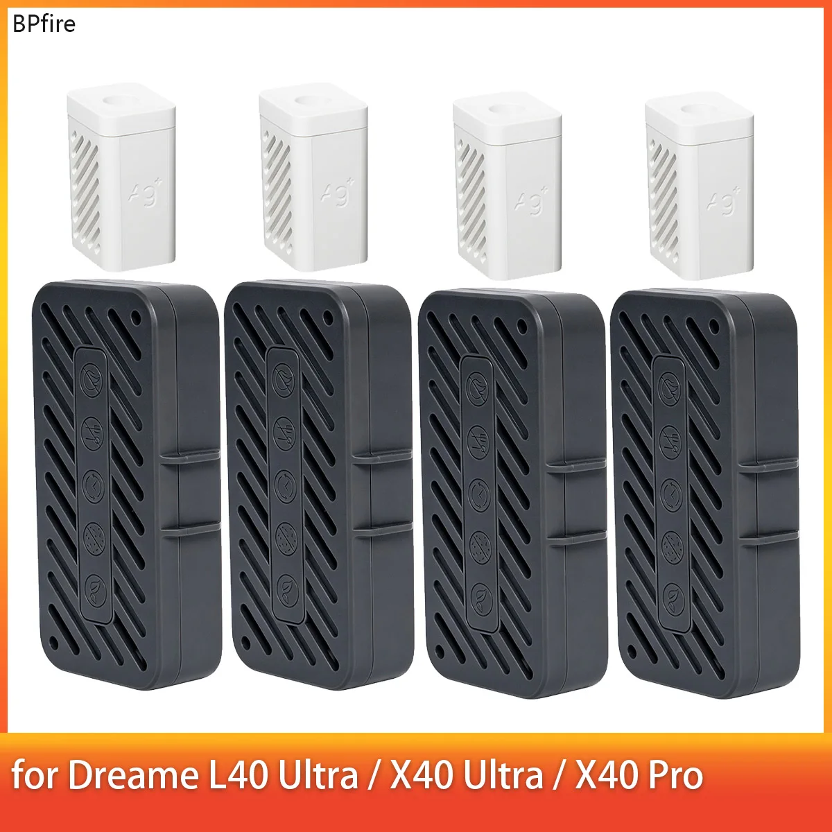 Compatible For Dreame L40 Ultra / X40 Ultra / X40 Pro Ultra Parts Silver Ion Module, Sewage Tank Deodorization Particles