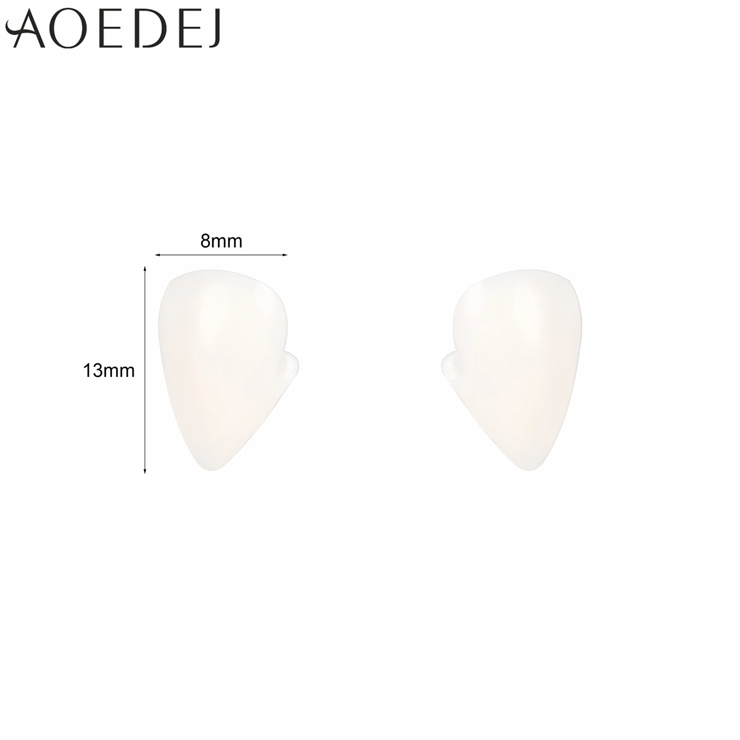AOEDEJ, 1 par, 13/15/17/19MM, colmillos de vampiro para Halloween, dentaduras postizas de resina, dientes de vampiro para hombres y mujeres, accesorios para fiesta de Cosplay, colmillos, regalos