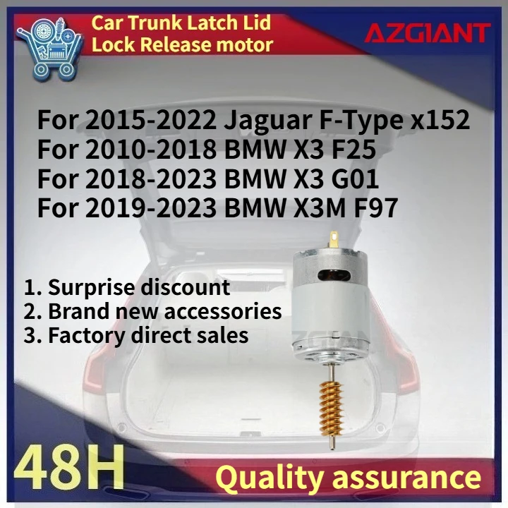 For BMW X3 F25 2010-2018/X3 G01 2018-2023/X3M F97 2019-2023 Car Trunk Latch Lid Lock Release motor high-quality parts new OEM