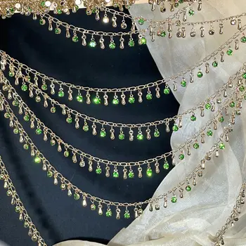 1 מטר 50 ס 8 best sales תליוני ריינסטון להכנת תכשיטים - №5