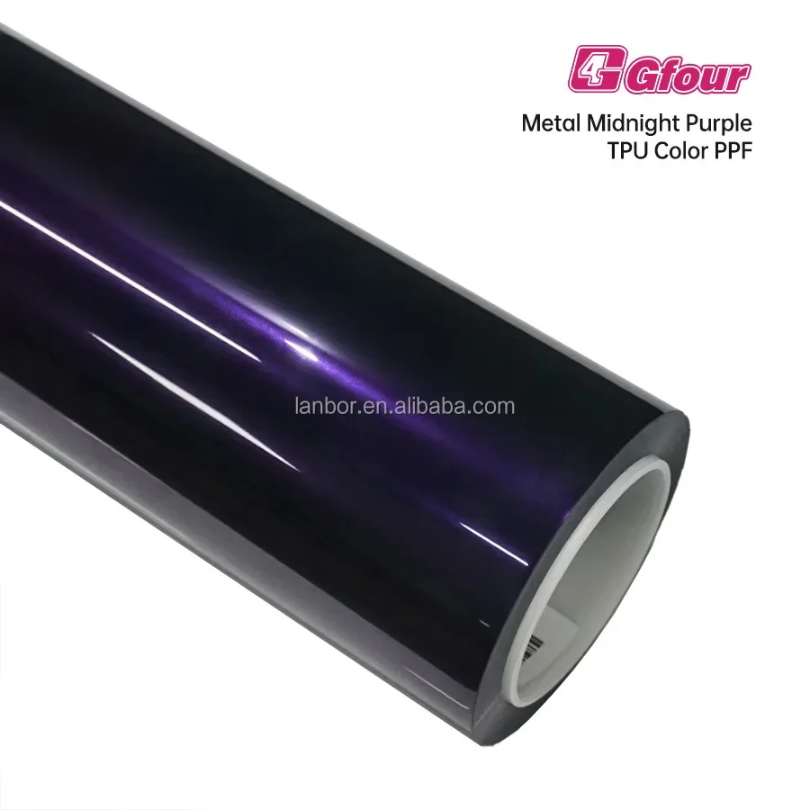 Vendas quentes atacado preto fosco tpu cor ppf inf desbotando soprando filme tpu respirável para macacão