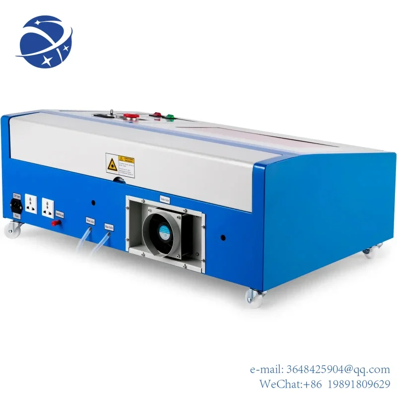 YYHC K40 40W Laser Engraving Machine 3020 Laser Cutting Machine CO2 Laser Tube Wood Fabrics Leather Digital CutterFast Shipping