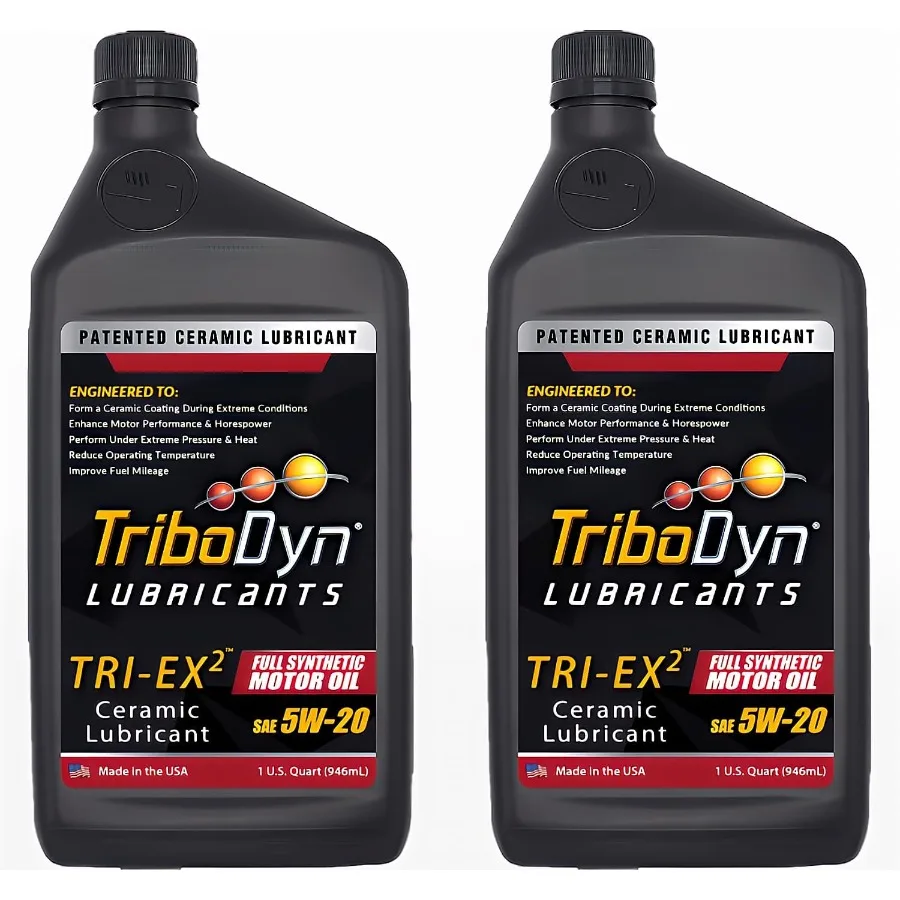 

Полностью синтетическое моторное масло TRI-EX2 5W-20 с запатентованным керамическим покрытием для транспортных средств с высоким пробегом обеспечивает турбозащиту и Ex